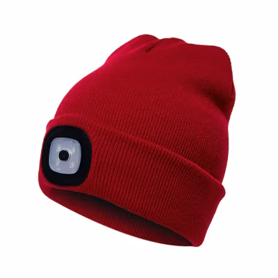 Fashion LED Light Kids Beanie
