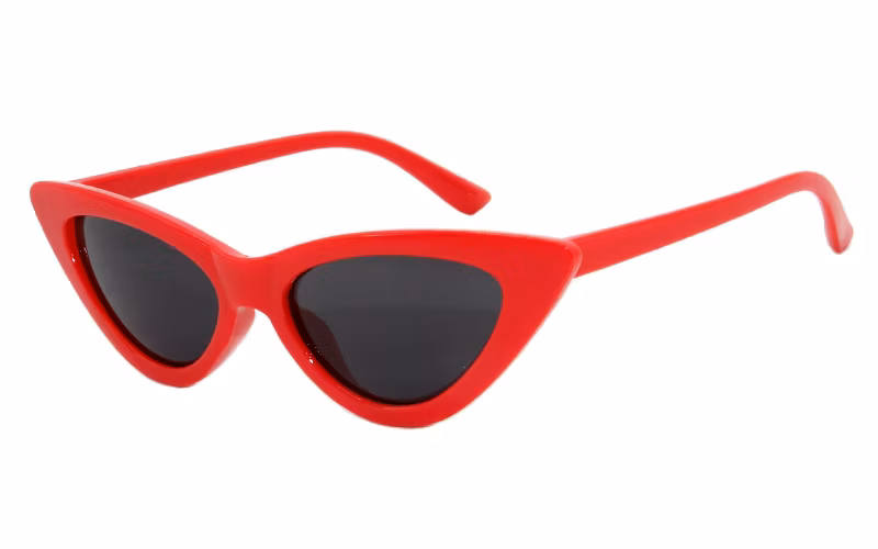 Hot Selling Lovely Unique Cat Eye Frame Candy Color Frame Kid Sunglasses