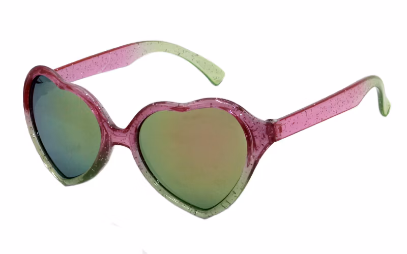 Hot Selling colorful Rendering Oval Frame Kids Sunglasses with CE