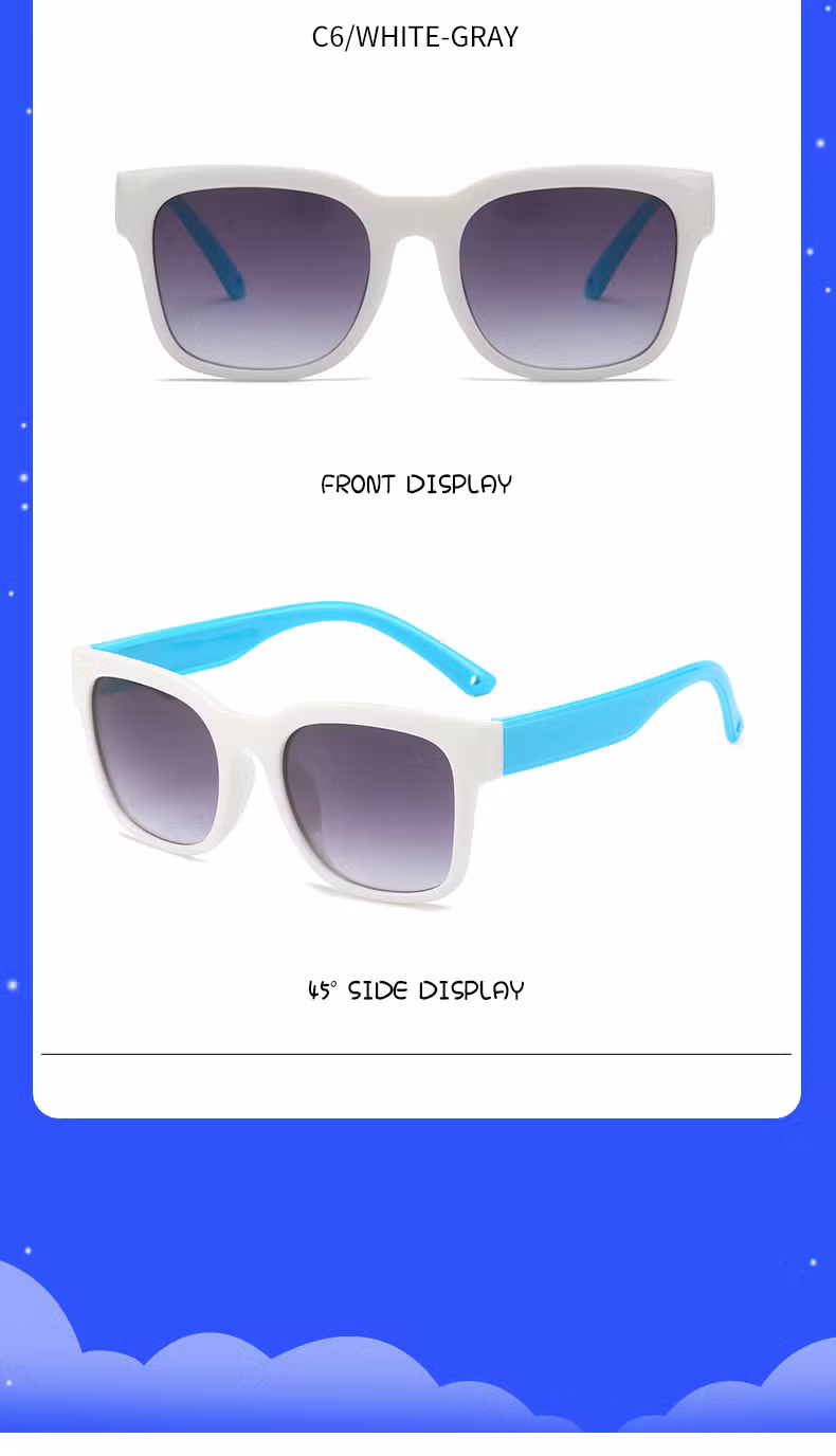 Fashion UV400 Wholesale Infant Boys Girls Children Toddler Kids Sunglasses