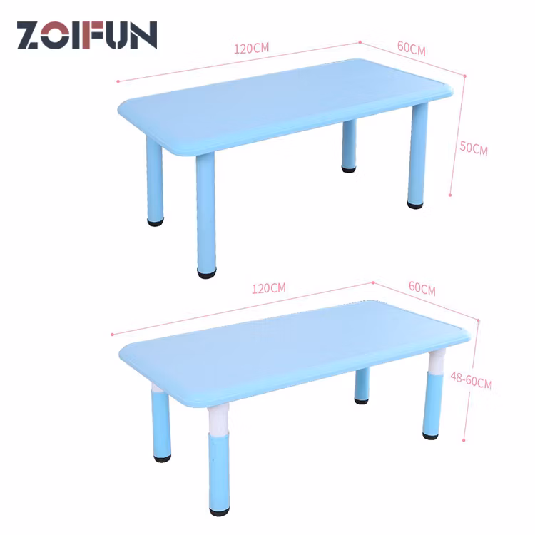 Zoifun Kindergarten Furniture High Quality Children′s Tables and Chairs Kid′s Table
