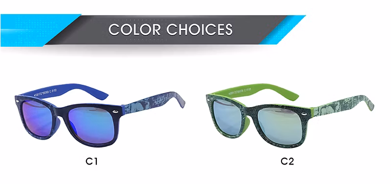 Pilot Optics 2023 Kids Wholesale with Case Fashion Good Quality Sunglasses