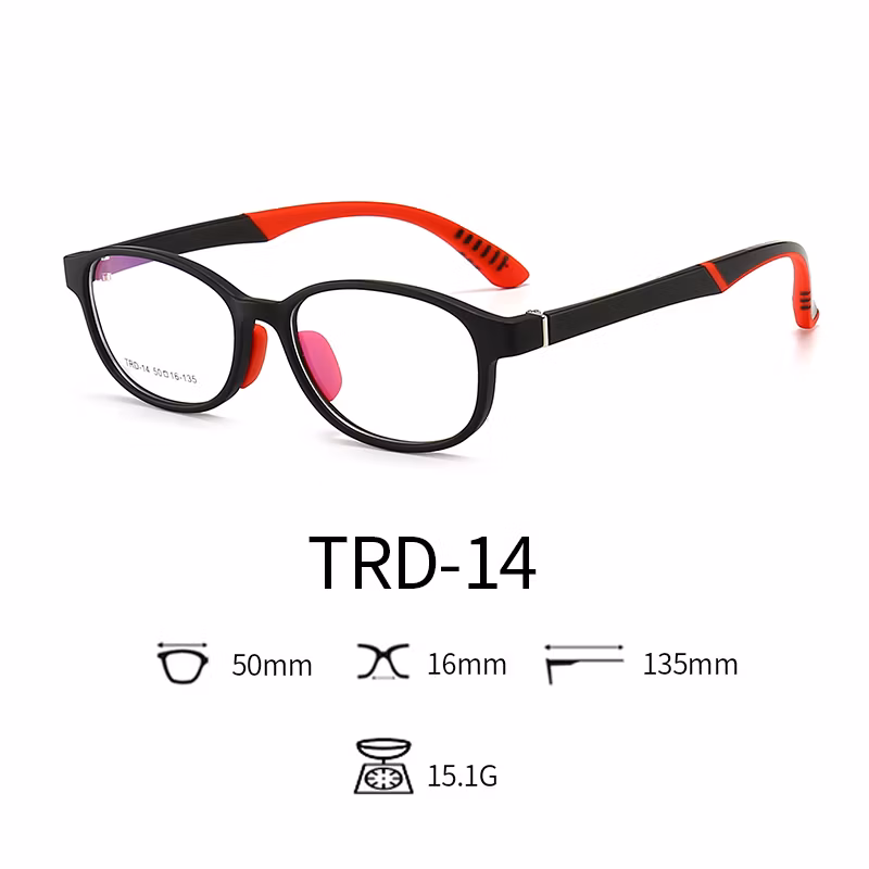 2020 Promotion Anti Blue Light Glasses Tpee Rubber Flexible Kids Optical Frame