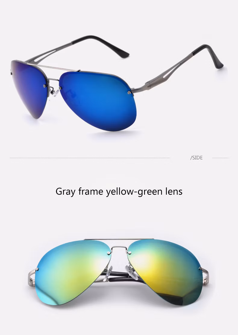 Polarized Metal Fashion Colorful Sunglasses for Outdoor (TYJ-100)