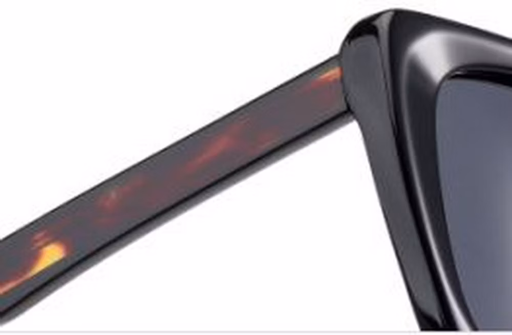 2024 OEM New Arrival High Quality Hot Sale Acetate Tortoiseshell Frame PC Lens UV400 Fashion Sunglasses