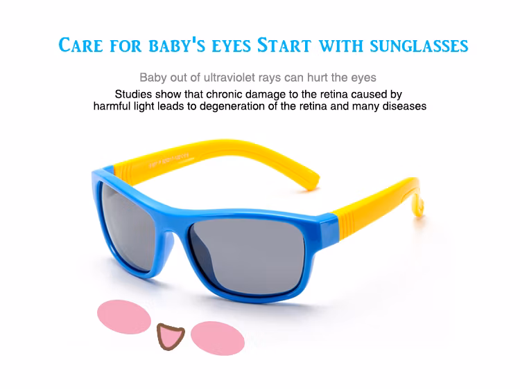 China Wenzhou Children Printable Polarized Silicone Kids Sunglasses