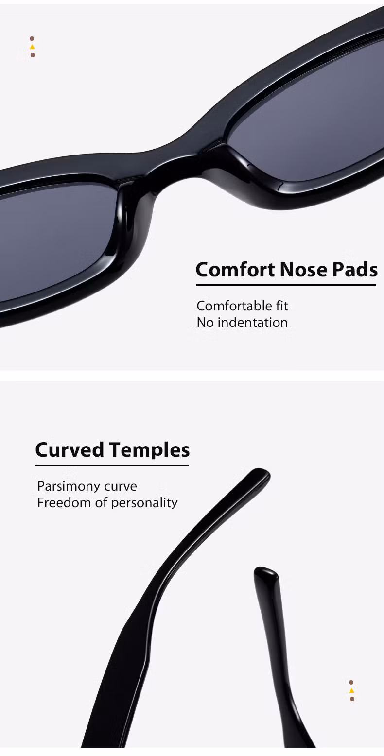 Hot Square Frame Y2K Retro Sunscreen Amazon Fashion Trend Sunglasses for Men and Women