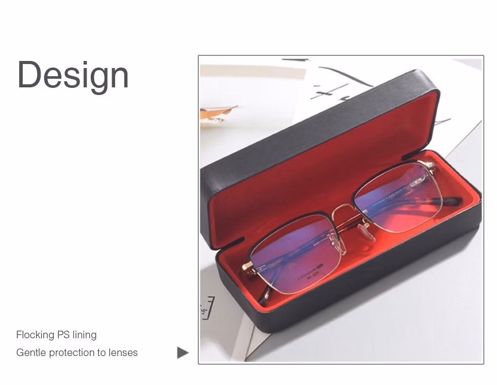 Inno-T184 Simple and Rectangle Hard Glasses Case, Fit for Reading Glasses and Sunglasses, Custom Color and Logo, Eco-Friendly