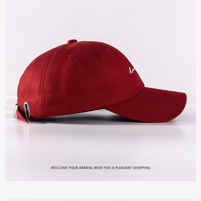 Fashion Outdoor Women Men Carved Brim Adult Unstructured 6 Panel Cotton Baseball Hat