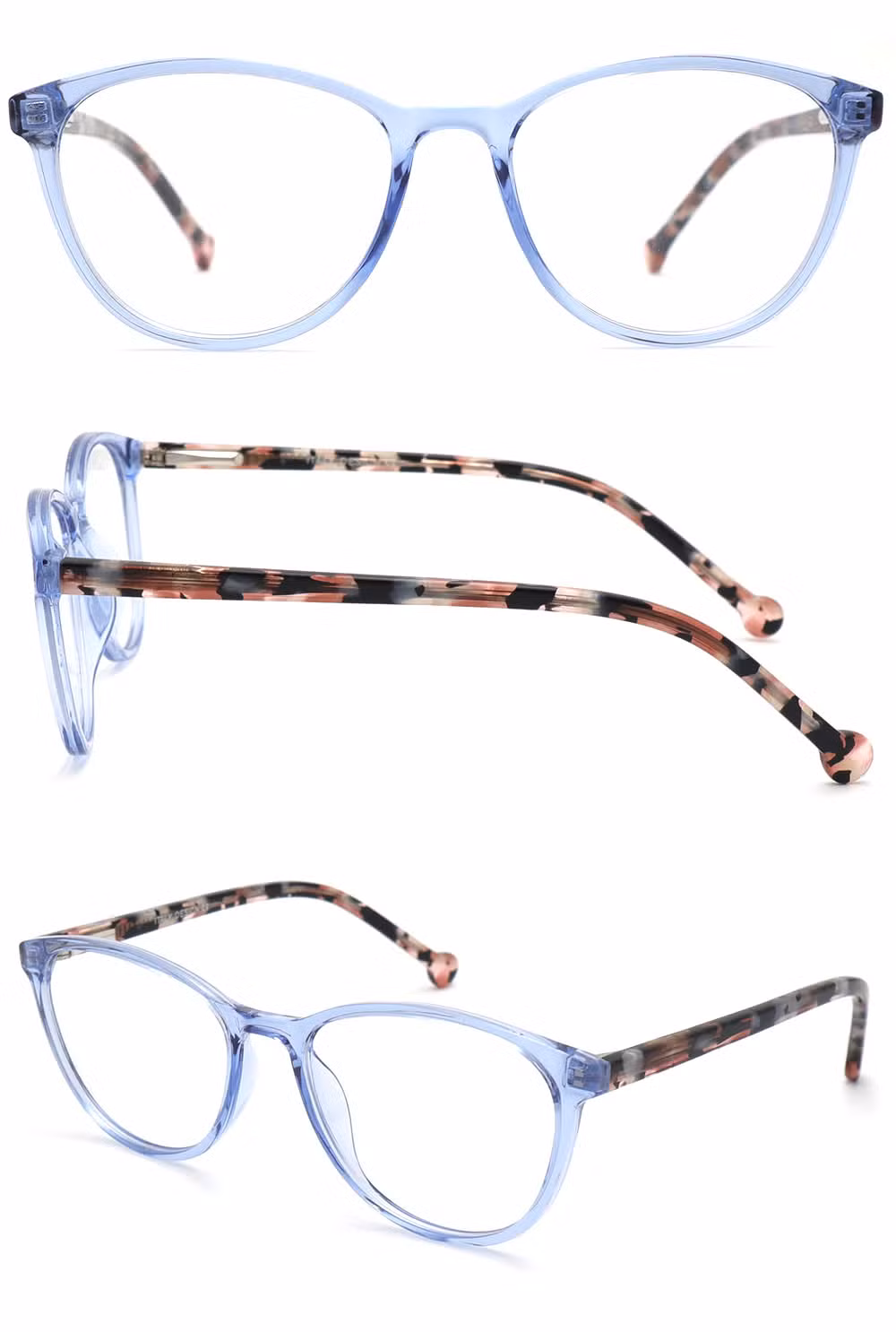 Tr90 Flexible Anti Blue Light Glasses Eyeglasses Frames for Kids
