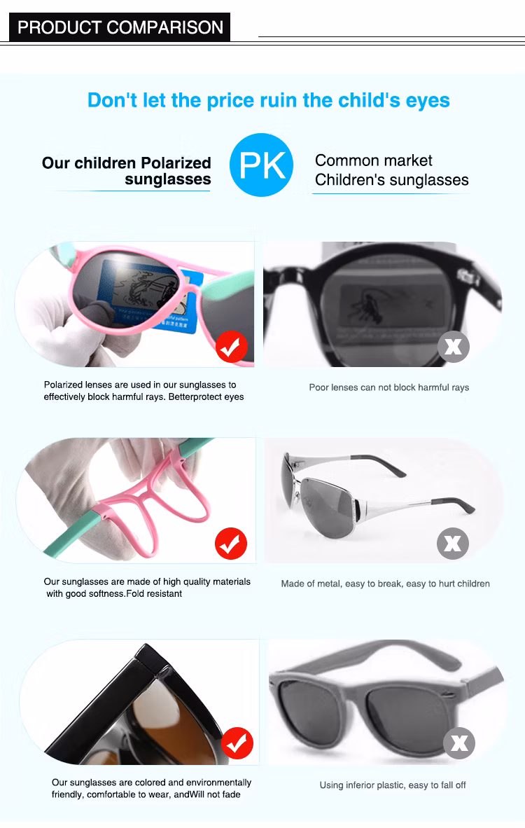 2020 Toddlers Children Girls Cute Silicone Kids Polarized Sunglasses