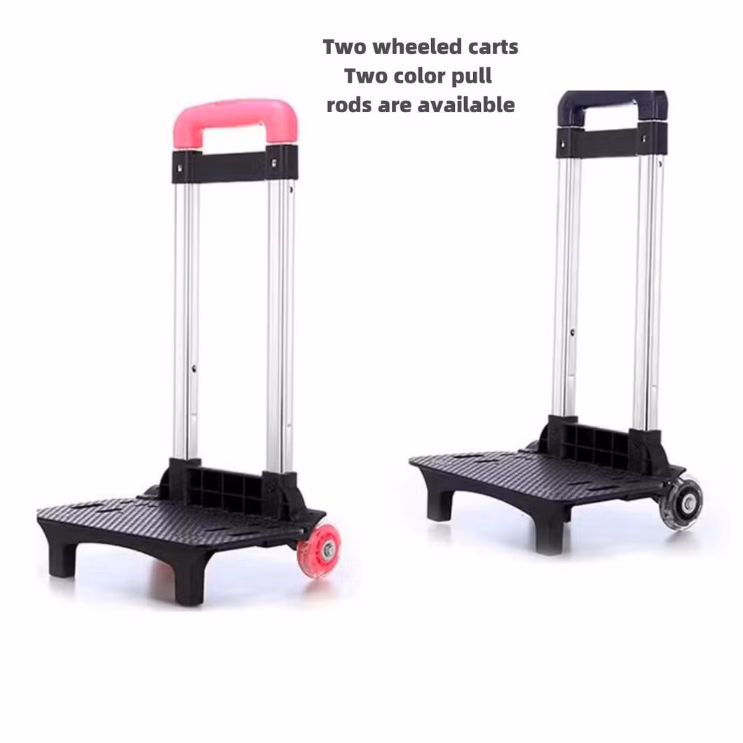 2024 Fashion Boys Girls Children Pupil Trolley School Bag with Wheels (ready to ship)