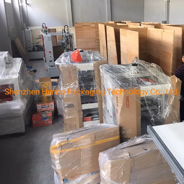 Hennopack Vacuum-Less Case Erector Packing Machine for Express Box Small Automatic Packaging Line