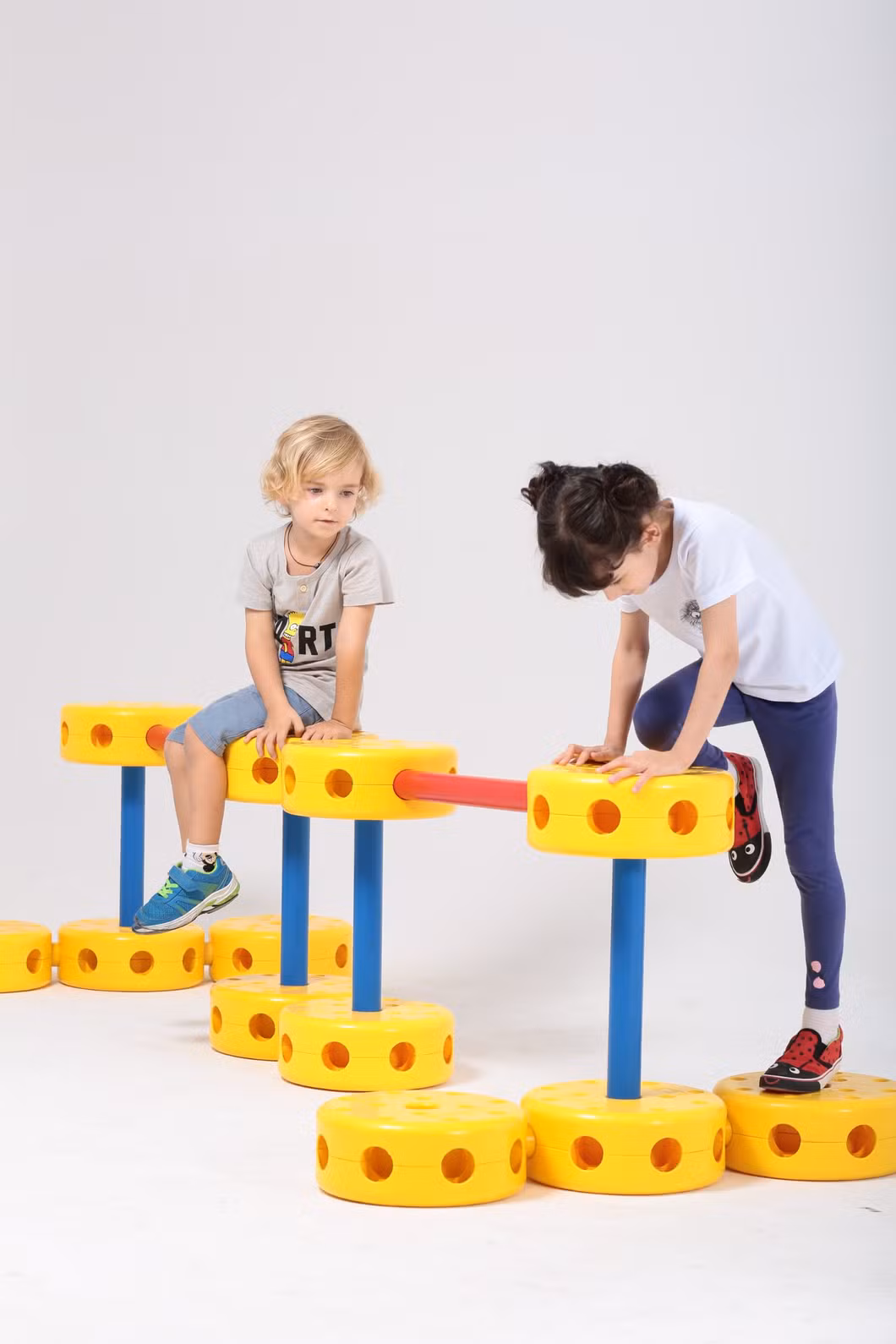 Best Sale Children′ S Outdoor Playground Equipment Combination Octagonal-Climb-Frame