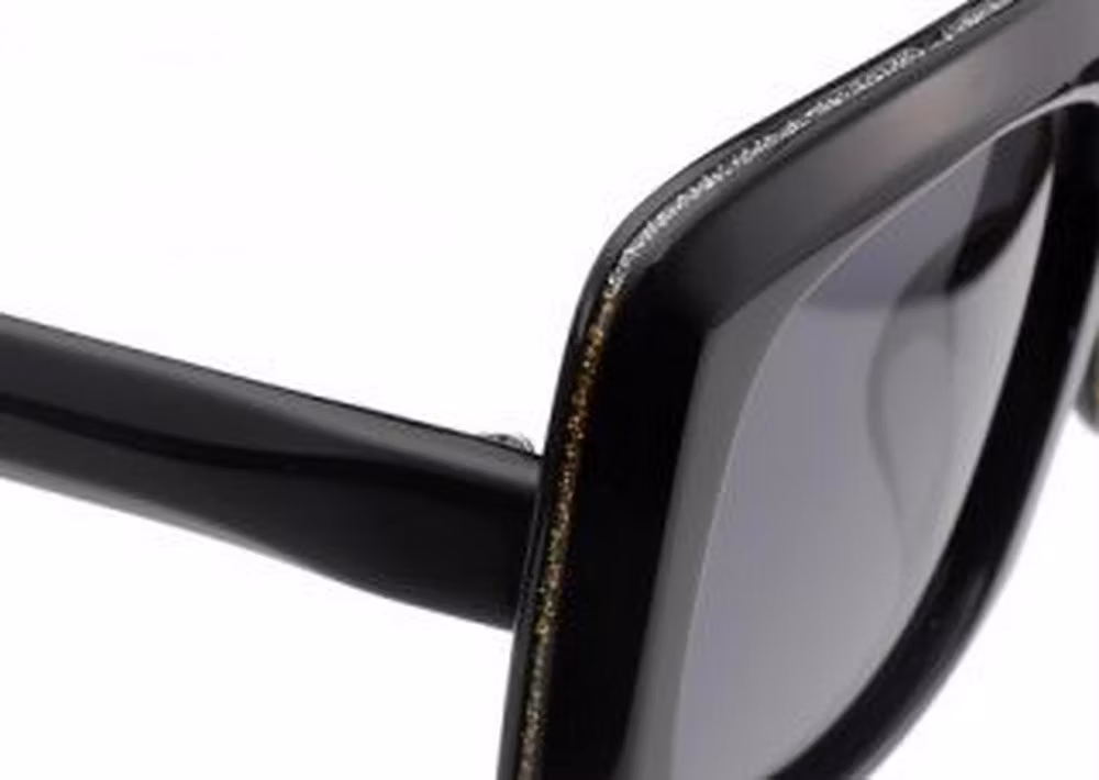 2024 OEM New Arrival High Quality Hot Sale Oversize Rectangle Acetate Frame PC Lens UV400 Fashion Sunglasses
