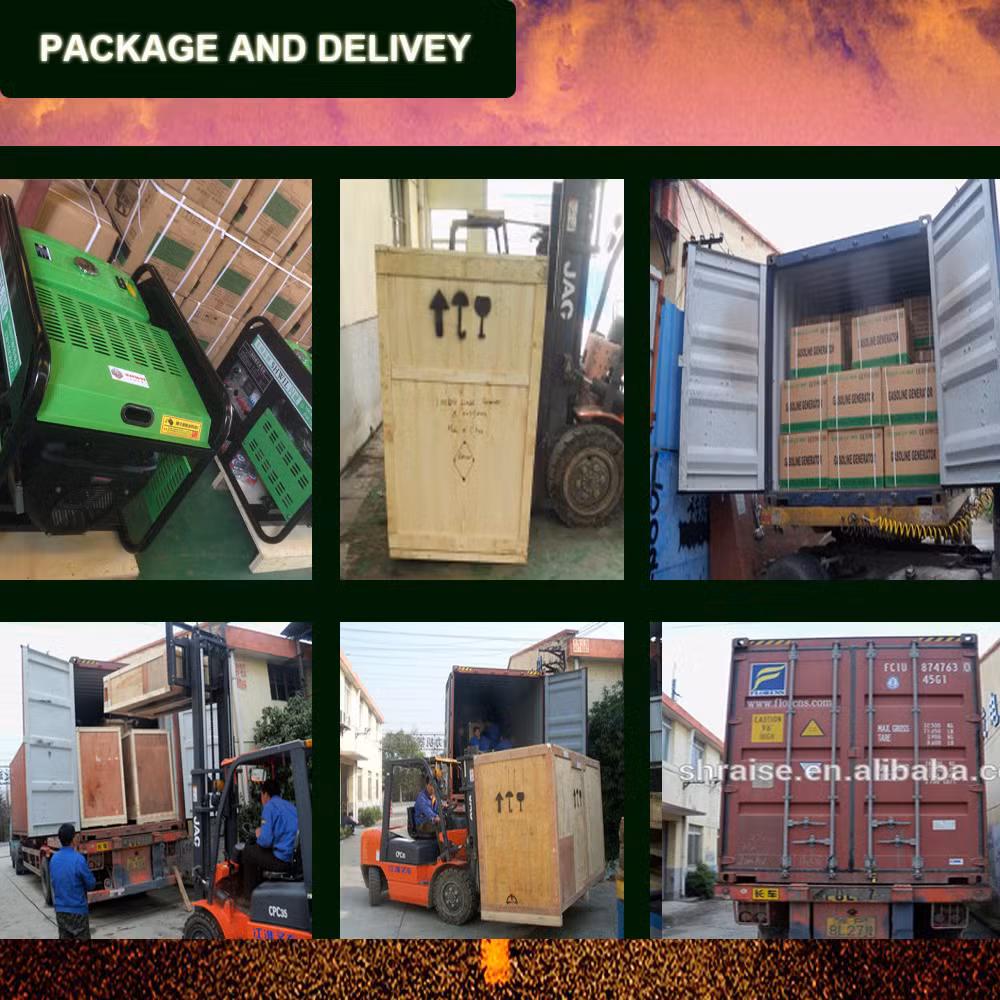 Made-in-China 2.5kw Diesel Power Generator Welding Machine Dual-Purpose Unit with Hand Push Two Rounds Diesel Welding Generator