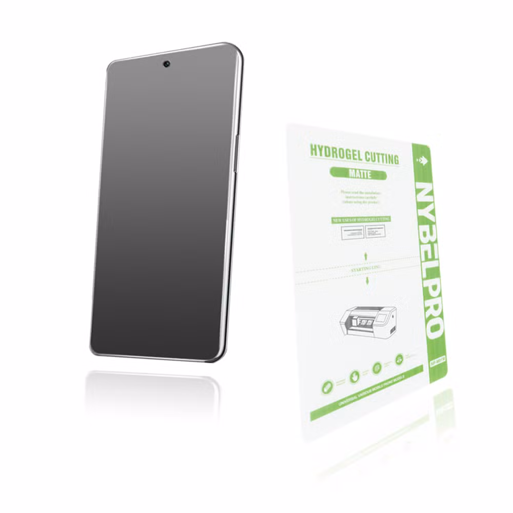 Nybelpro New Design Cheap Frosted Anti-Scratch Hydrogel Cutting Film TPU Mica Lamina De Hydrogel Mobile Phone Cellphone Screen Protector