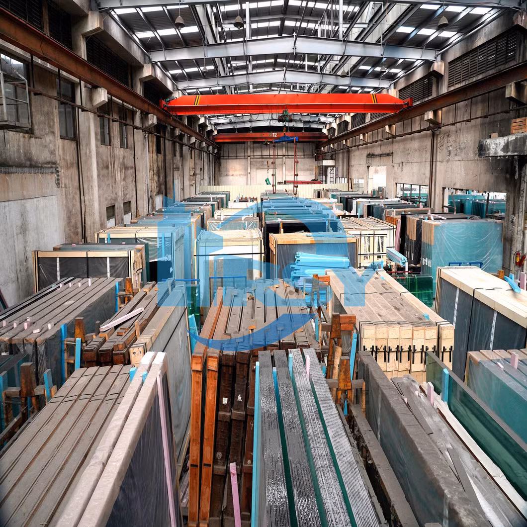 Custom Metal Mesh Laminated Glass Panels for Decoration Glass