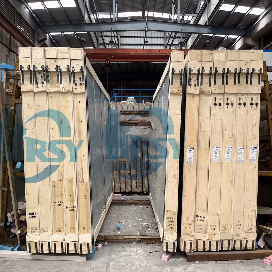 Custom Metal Mesh Laminated Glass Panels for Decoration Glass