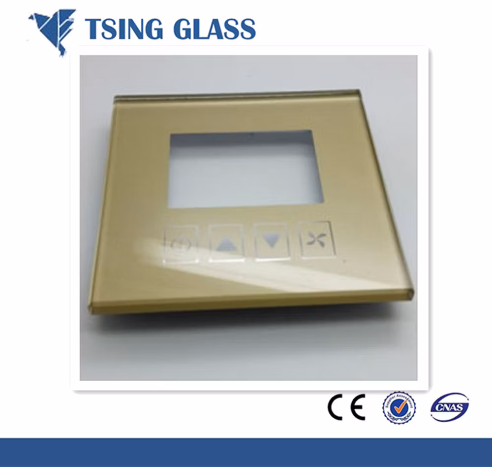 Custom Smart House LED Light Touch Sensor Glass 0.1mm~5mm White/Black/Blue and etc WiFi Smart Wall Glass Switch Panel