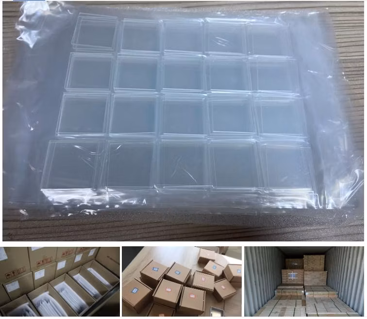 Saida Custom 1.1mm ITO/Fto Coated Conductive Glass 1-2ohm Etched Pattern ITO Glass for Lab Testing