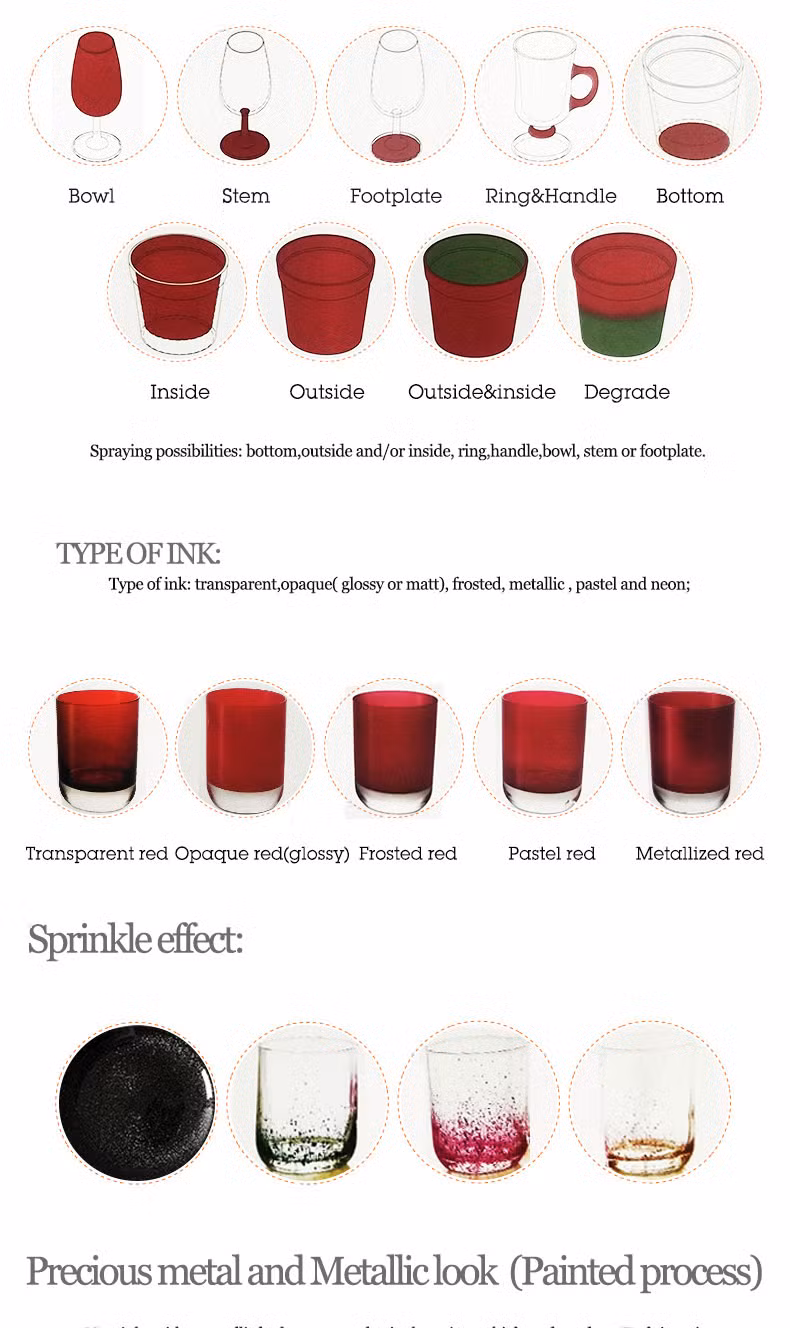 in Stock Customizable Heat-Resistant Cup Lead-Free High Borosilicate Glass Cup 10oz Tumbler