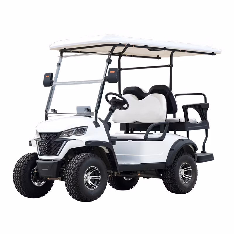 Chinese Solar Lifted 2 4 6 8 10 Seater 48V/60V/72V Lithium Battery Electric Golf Carts
