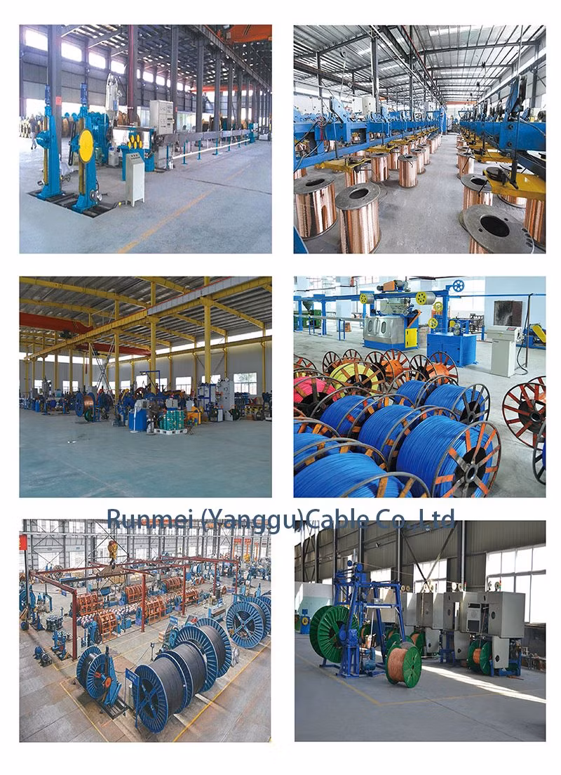 10kv to 35kv Single 1and 3 Core Copper Aluminum Cu Al XLPE Insulated PVC Sheath Yjl Armored Medium High Voltage Power Cable
