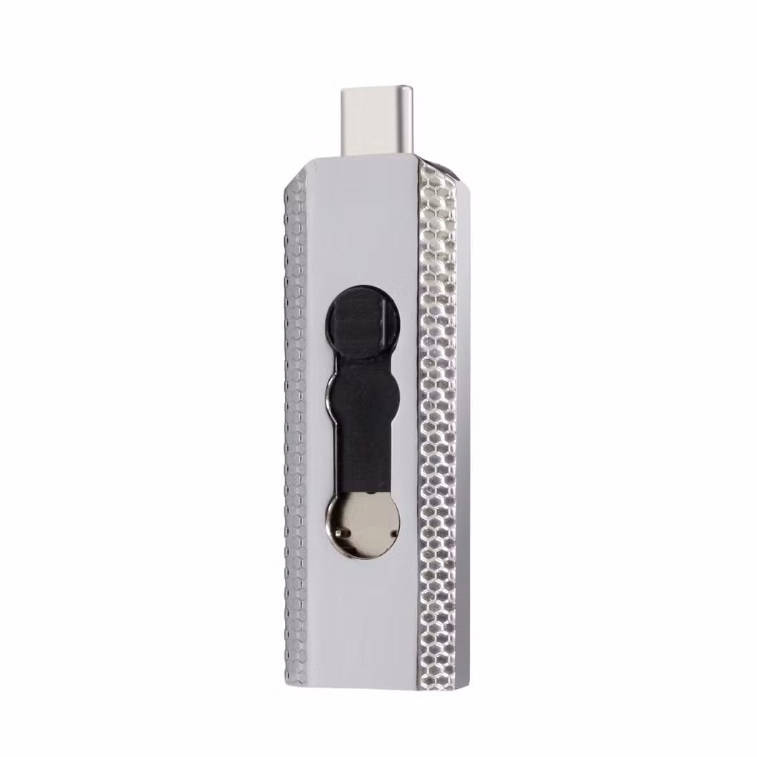 Type-C USB 2.0 3.0 Gun Color Metal USB Flash Drive Custom Logo Flash Drives