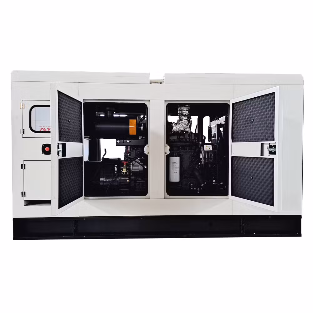 Silent Diesel Electric Generator Set Soundproof Type Silent Type with Brand Engine for Hospital
