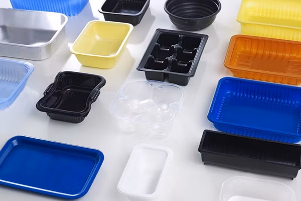 Jwell Plastic Thermoforming Food Grade Thermoformed Polystyrene Roll Rigid Extruded PP PS Sheet Making Machine for Blister Packaging Container Cup Seed Tray