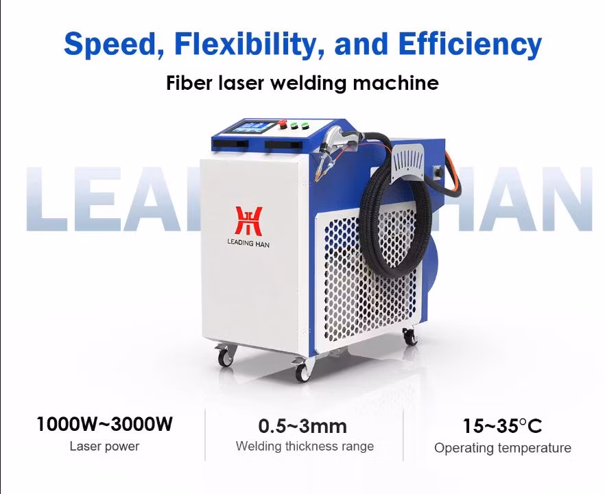 4 in 1 Hand-Held Fiber Laser Cutting Cleaning Welding Machine 1.5kw 2kw 3kw 3000W for Metal Stainless Steel Iron / Rust Paint Powder Coating Removal
