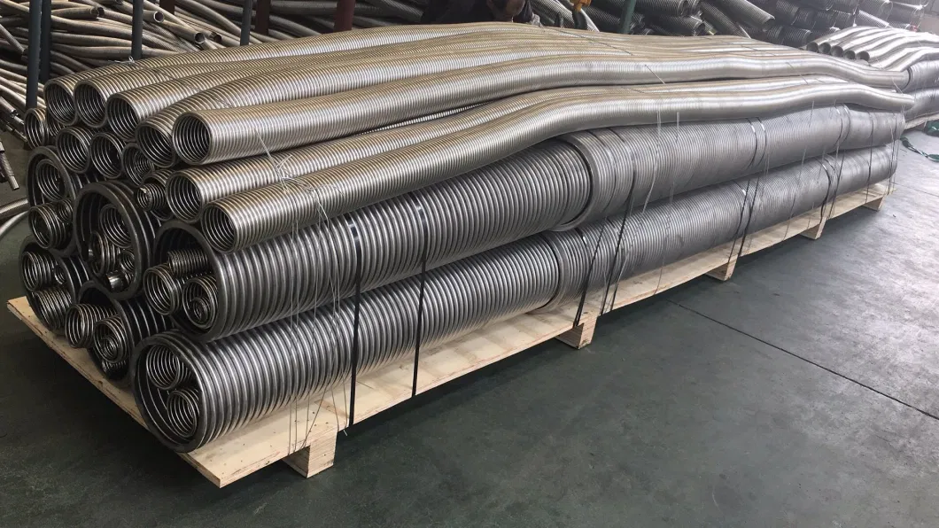 Stainless Steel Corruaged Flexible Metal Hose with Fittings