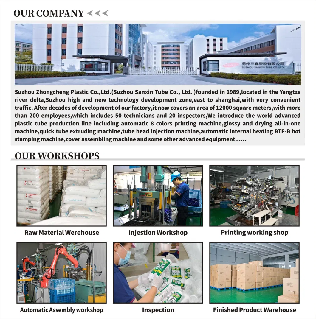 Custom Empty Pink Color Tail Sealed Plastic Laminated Tube with Octagonal Cap