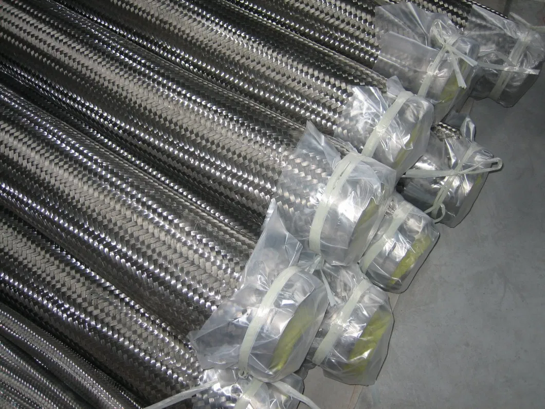 Stainless Steel Corruaged Flexible Metal Hose with Fittings