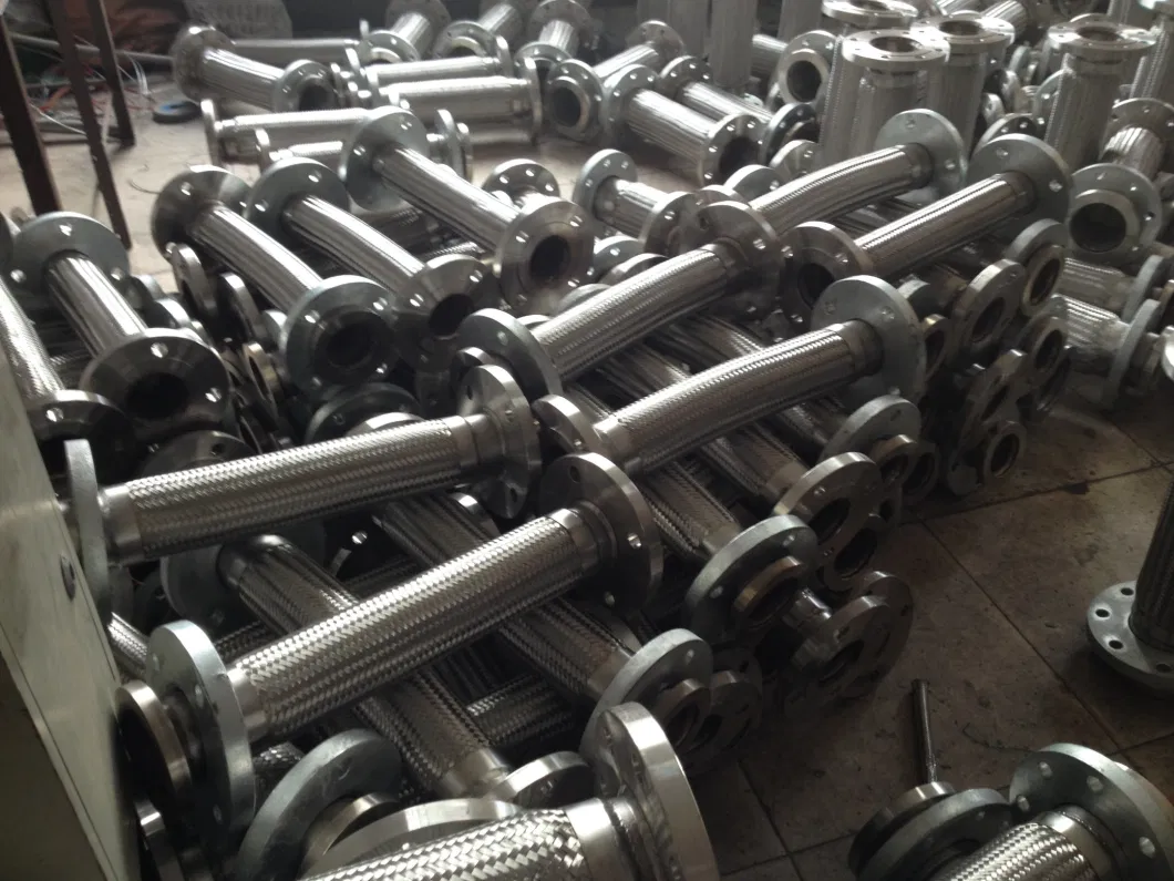 Stainless Steel Corruaged Flexible Metal Hose with Fittings