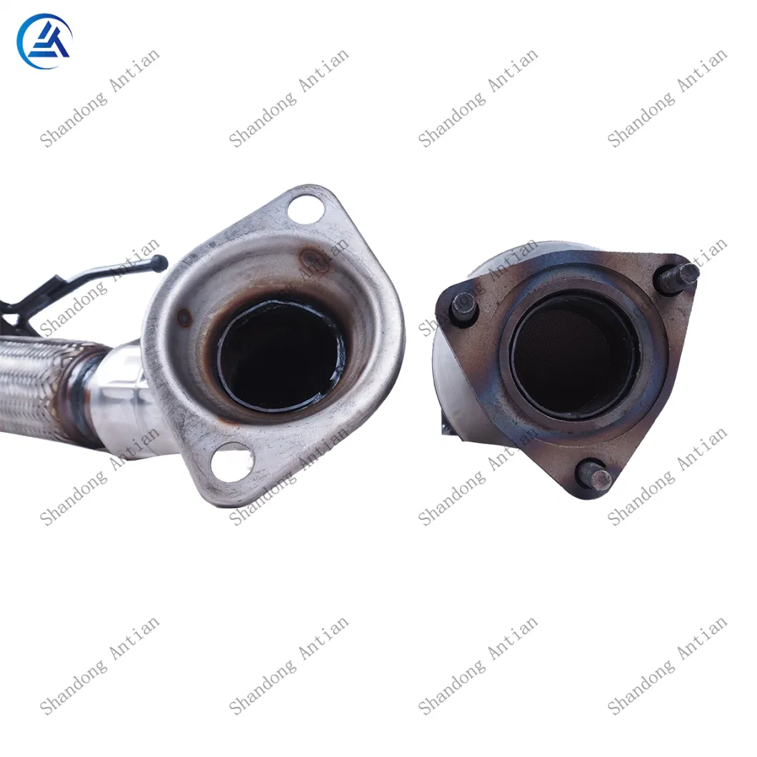 2007 for Honda Accord Flexible Tube Catalytic Converter with Holes