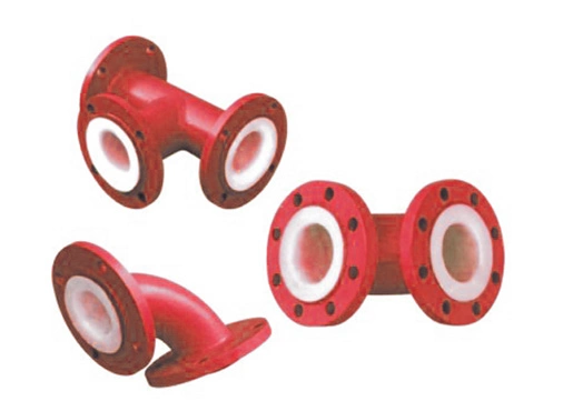 High-Quality PTFE Lined Lining Steel Non-Standard Four-Way Pipe Fittings