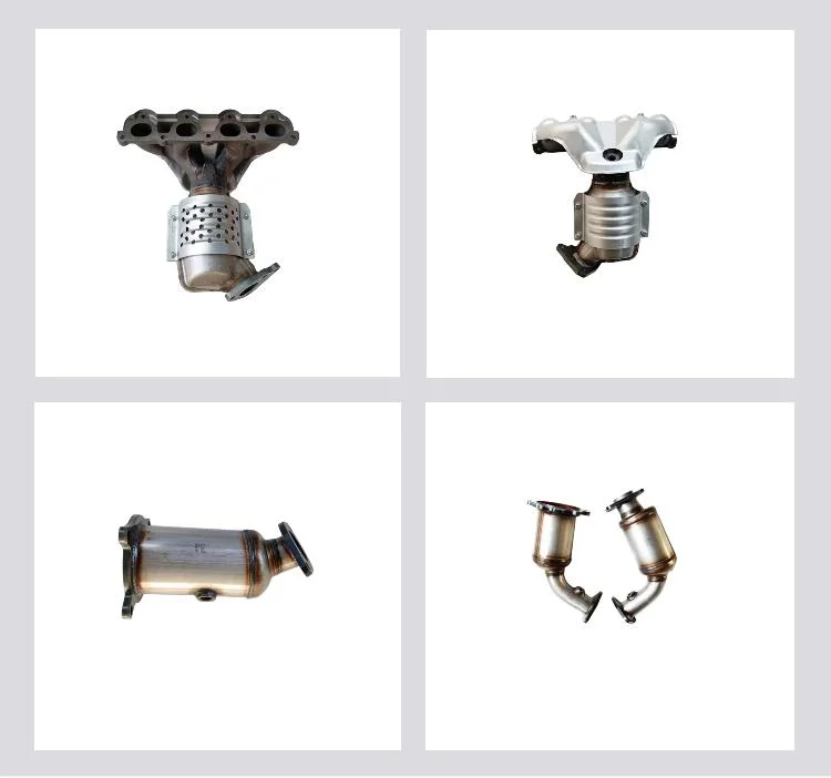 Factory Direct High Quality Car Exhaust Pipe Universal Exhaust Catalytic Converter