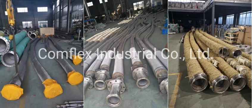 Flexible Metal Hose / Pipe with All Kinds Fittings with Wire Braided