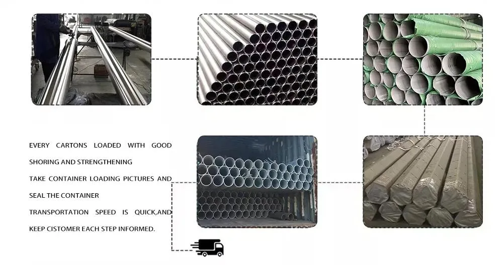 Triangular ASTM A312 316 316L 2-Inch 6-Inch Flexible Stainless Steel Pipe Diameter 3mm 3/4 Inch in The Shape of an Arch