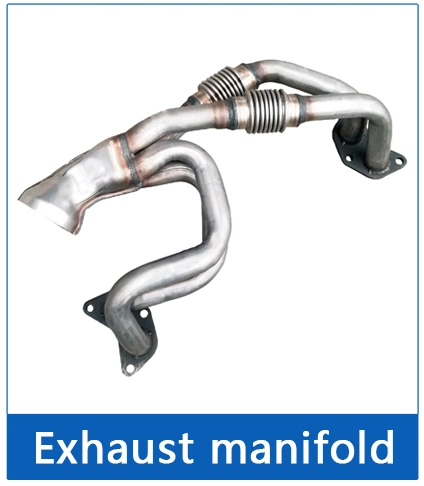 High Quality Direct Fit Car Exhaust System Second Part Catalytic Converter for Ford Fiesta 1.5