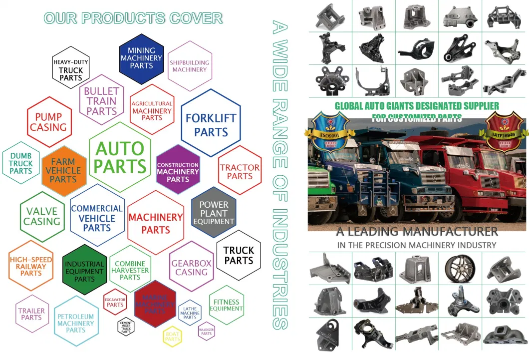 China OEM Foundry Factory Custom Casting CNC Machining Truck Parts Ductile/Steel Exhaust Pipe