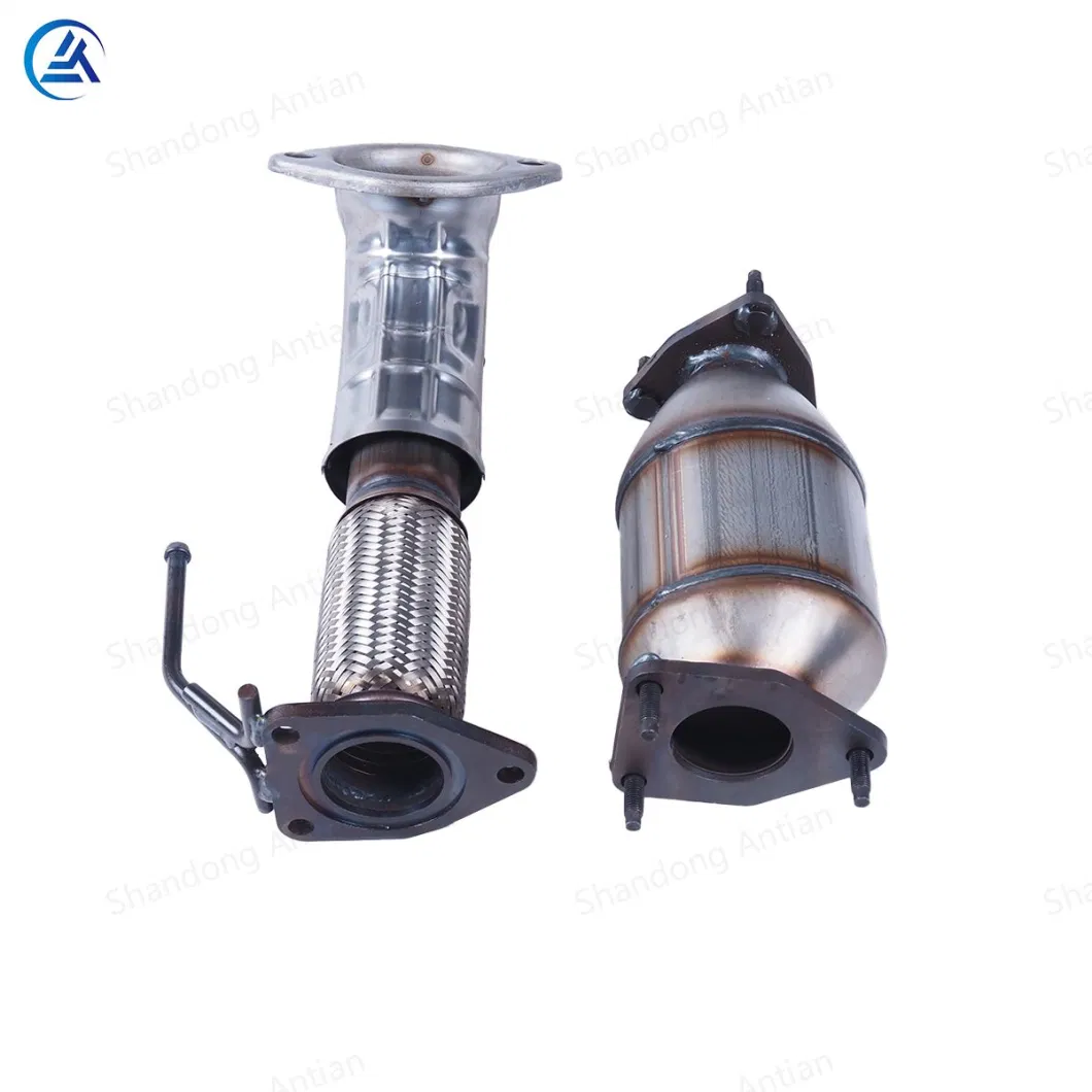 for Honda Accord 2.4L Flexible Tube and Rear Catalytic Converter 2008-2012 6h28175/642118