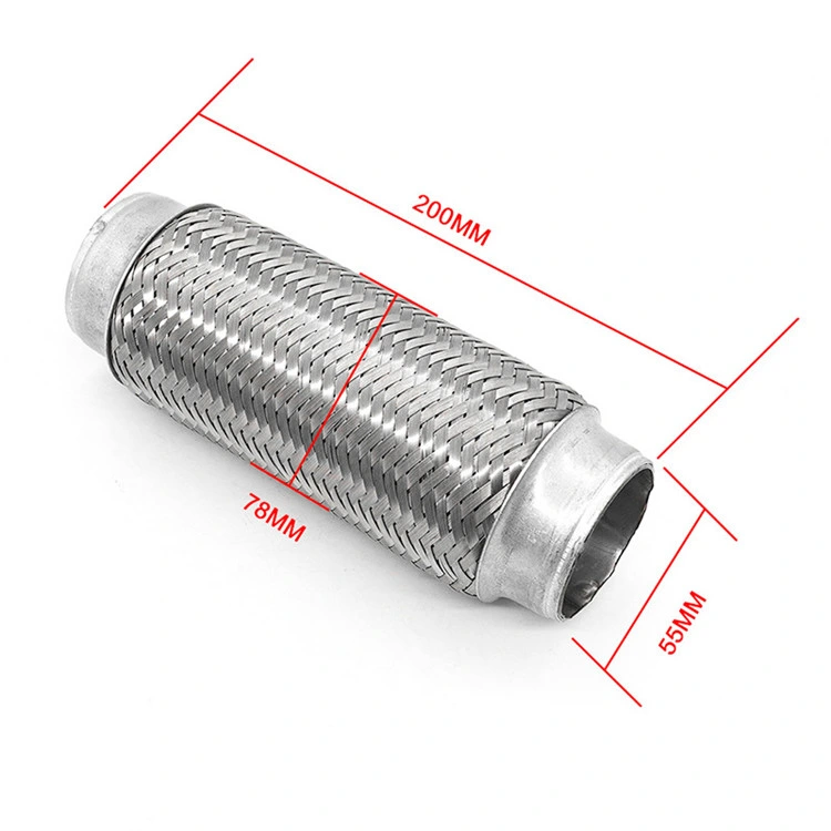 Automobile Car Exhaust Flexible Pipes with Mesh and Braid for Exhaust System