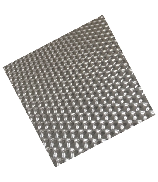 Better Heat Dissipation Effect Hemispherical Pattern Aluminum Checked Plate Auto Parts for Exhaust Pipe Heat Shield