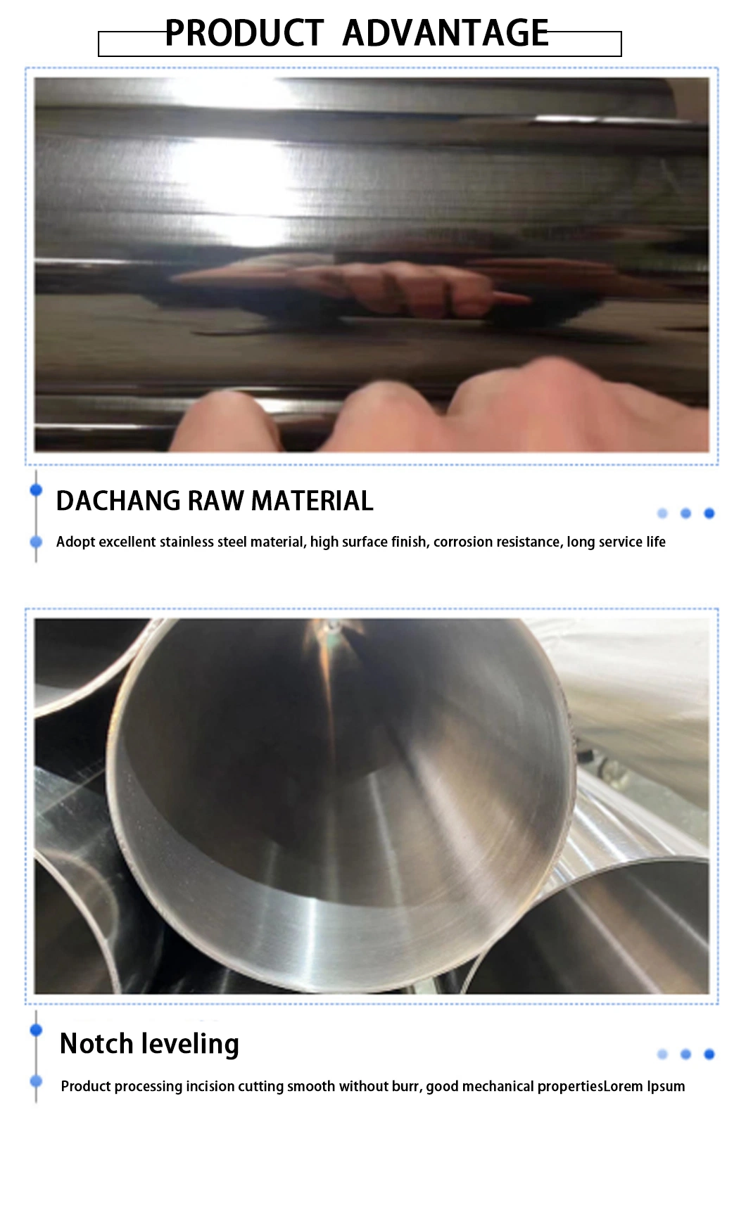 Stainless Steel Pipe Manufacturer Sales 201 304 316 Stainless Steel Pipe