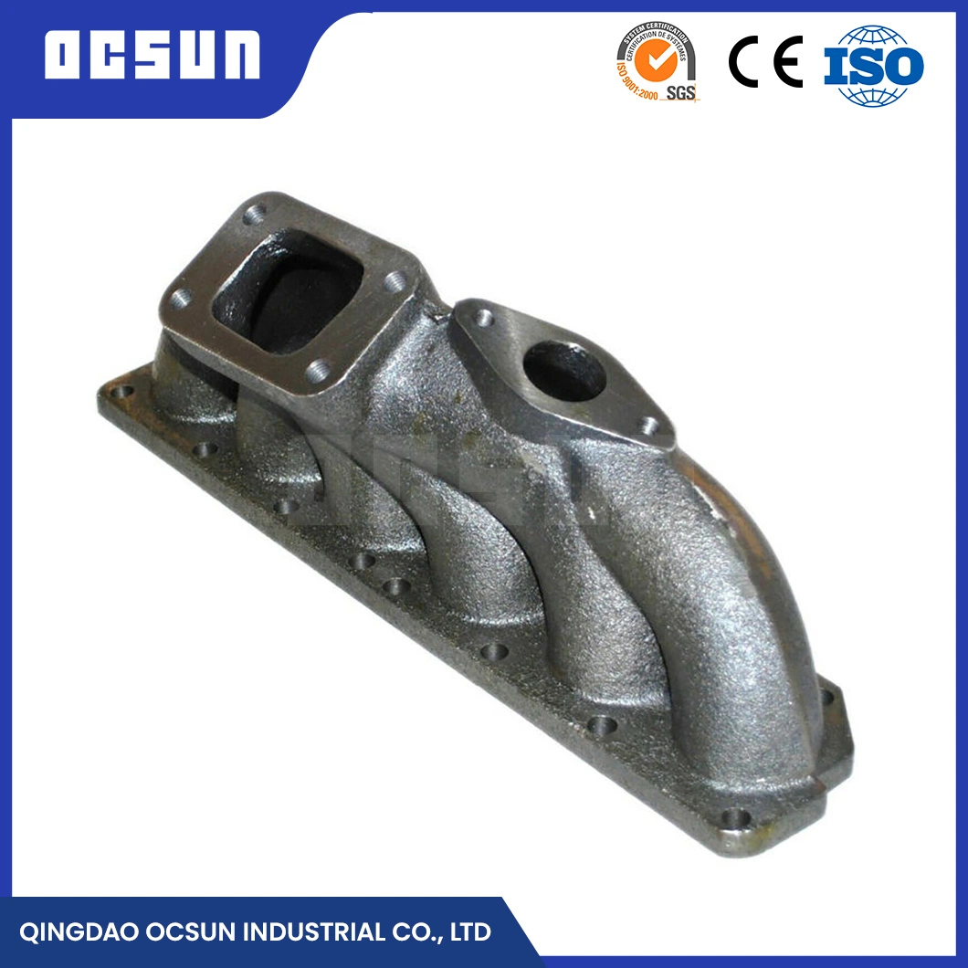 Ocsun 2-3 Branch Cast Iron Exhaust Manifold China Small Block Cast Iron Exhaust Manifolds Manufacturing Wholesale Cast Iron Manifold Exhaust Pipes