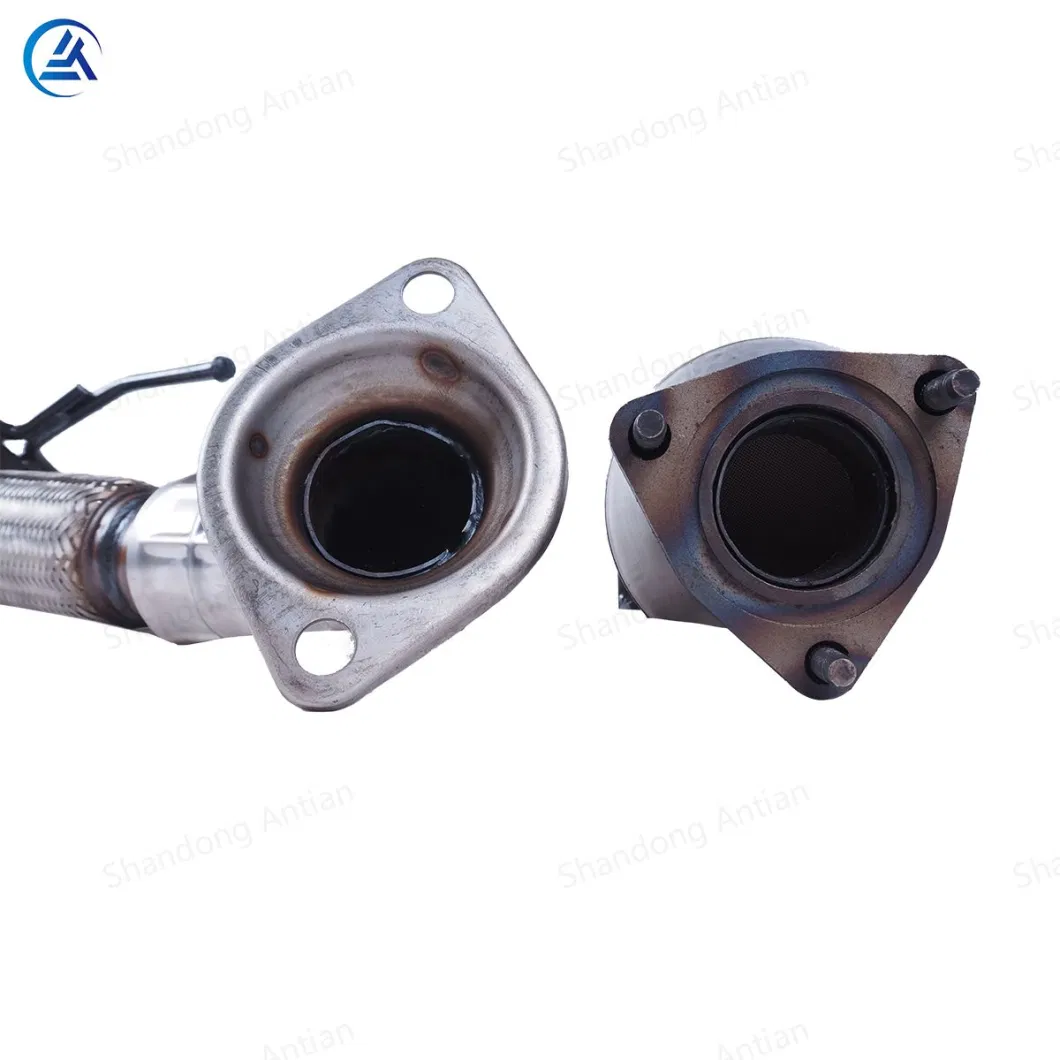 for Honda Accord 2.4L 2008-2012 Flexible Tube and Rear Manifold Catalytic Converter