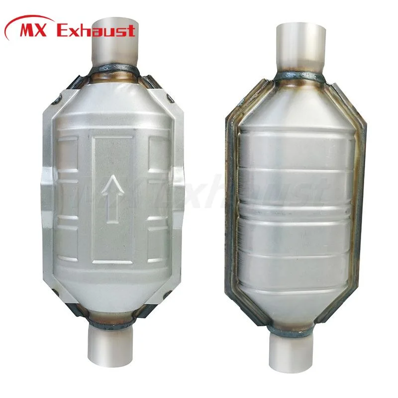 China Manufacturer Universal Catalytic Converter Exhaust Pipe Assembly 2&quot; 2.5&prime;&prime; 3&quot; Catalyst